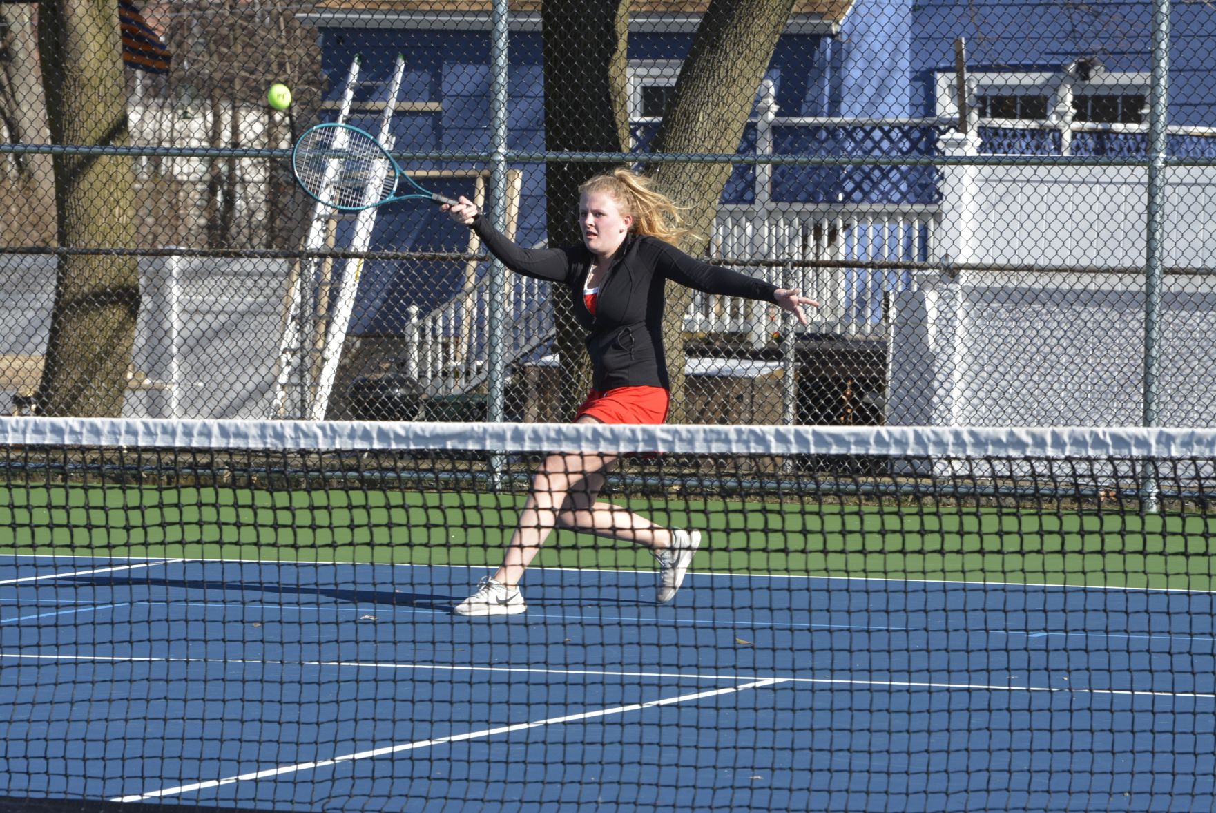 MHS girls tennis making strides
